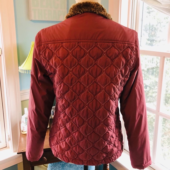 Athleta Quilted Jacket Fleeced-Lined w/Zip Pockets - Picture 5 of 13